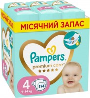 Pielucha Pampers Premium Care 4 / 174 pcs 