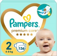 Zdjęcia - Pielucha Pampers Premium Care 1 / 136 pcs 