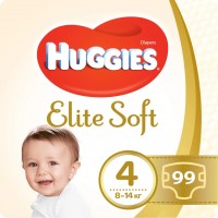 Фото - Підгузки Huggies Elite Soft 4 / 99 pcs 