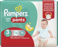 Zdjęcia - Pielucha Pampers Pants 3 / 31 pcs 