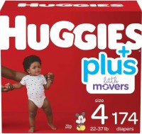 Zdjęcia - Pielucha Huggies Little Movers Plus 4 / 174 pcs 