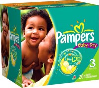 Фото - Підгузки Pampers Active Baby-Dry 3 / 204 pcs 