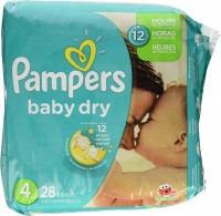 Zdjęcia - Pielucha Pampers Active Baby-Dry 4 / 28 pcs 