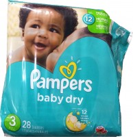 Фото - Підгузки Pampers Active Baby-Dry 3 / 28 pcs 