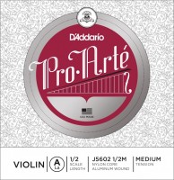 Фото - Струни DAddario Pro-Arte Violin A String 1/2 Medium 