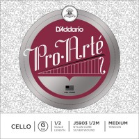Струни DAddario Pro-Arte Cello G String 1/2 Size Medium 
