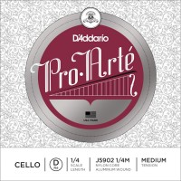 Струни DAddario Pro-Arte Cello D String 1/4 Size Medium 