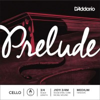 Фото - Струни DAddario Prelude Cello A String 3/4 Size Medium 