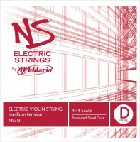 Struny DAddario NS Electric Violin D String 4/4 Size Medium 