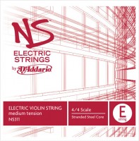 Struny DAddario NS Electric Violin E String 4/4 Size Medium 