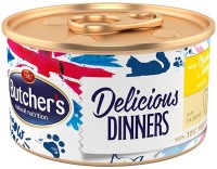 Фото - Корм для кішок Butchers Delicious with Chicken/Turkey 85 g 