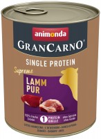 Фото - Корм для собак Animonda GranCarno Single Protein Lamb 0.8 кг