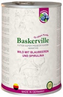 Фото - Корм для собак Baskerville Dog Can with Game/Blueberries/Spirulina 