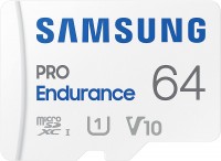 Фото - Карта пам'яті Samsung PRO Endurance microSD + Adapter 64 ГБ