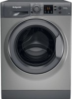 Zdjęcia - Pralka Hotpoint-Ariston NSWR 743U GK UK N grafit