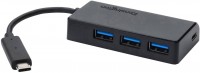 Кардридер / USB-хаб Kensington 4 Port USB 3.0 Hub 