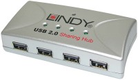 Zdjęcia - Czytnik kart pamięci / hub USB Lindy 42887 