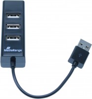 Кардридер / USB-хаб MediaRange MRCS502 