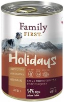 Фото - Корм для собак Family First Canned Adult Lamb/Beef/Potato 0.4 кг