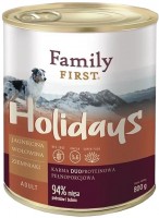 Karm dla psów Family First Canned Adult Lamb/Beef/Potato 0.8 kg