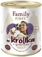 Корм для собак Family First Canned Adult Rabbit/Pear 0.8 кг