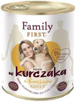 Karm dla psów Family First Canned Adult Chicken/Beetroot 0.8 kg