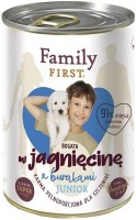 Корм для собак Family First Canned Junior Lamb/Beetroot 400 g 1 шт