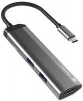 Кардридер / USB-хаб NATEC FOWLER SLIM 