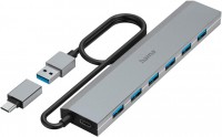 Кардридер / USB-хаб Hama H-200137 