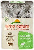 Фото - Корм для кішок Almo Nature Adult Holistic Anti Hairball Beef 70 g 