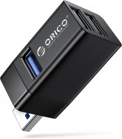 Кардридер / USB-хаб Orico MINI-U32-BK-BP 