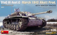 Zdjęcia - Model do sklejania (modelarstwo) MiniArt StuG III Ausf. G March 1943 Alkett Prod. (1:35) 