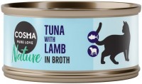 Karma dla kotów Cosma Pure Love Nature Tuna/Lamb 6 pcs 