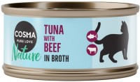 Фото - Корм для кішок Cosma Pure Love Nature Tuna/Beef 6 pcs 