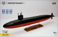 Фото - Збірна модель Modelsvit USS Thresher (SSN-593) (1:144) 