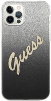 Etui GUESS Glitter Gradient Script for iPhone 12 Pro Max 