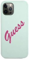 Чохол GUESS Liquid Silicone Script Logo for iPhone 12/12 Pro 