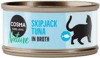 Корм для кішок Cosma Pure Love Nature Skipjack Tuna 6 pcs 