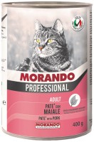 Корм для кішок Morando Professional Adult Cat Pate with Pork 400 g 