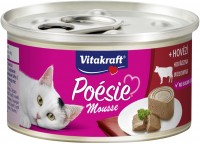 Karma dla kotów Vitakraft Poesie Mousse Beef 85 g 