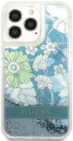 Чохол GUESS Flower Liquid Glitter for iPhone 13 Pro Max 