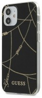 Etui GUESS Gold Chain Design Hard for iPhone 12 mini 
