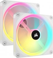 Chłodzenie Corsair iCUE LINK QX140 RGB White Dual Kit 