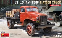 Model do sklejania (modelarstwo) MiniArt U.S. 1.5t 4×4 G506 Flatbed Truck (1:35) 