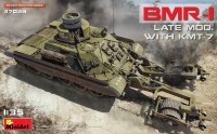 Збірна модель MiniArt BMR-1 Late Mod. With KMT-7 (1:35) 