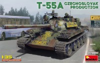 Збірна модель MiniArt T-55A Czechoslovak Production (1:35) 