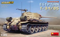 Фото - Збірна модель MiniArt Egyptian T-34/85. Interior Kit (1:35) 