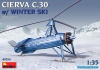 Збірна модель MiniArt Cierva C.30 with Winter Ski (1:35) 