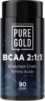 Zdjęcia - Aminokwasy Pure Gold Protein BCAA 2-1-1 90 cap 