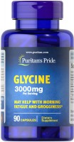 Фото - Амінокислоти Puritans Pride Glycine 3000 mg 90 cap 